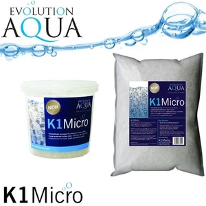 Evolution aqua Micro k1 koi pond filter media variou amounts FREE BACTERIA BALLS - Picture 1 of 2