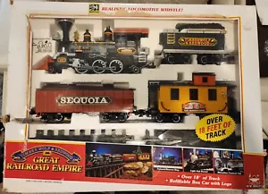 Set treno impero grande ferrovia lupo e sequoia 1992 legno n. 189 Alcune scatole dmg - Foto 1 di 1