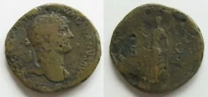 Zaldi2010 - Adriano, Sestercio. Rome. 23.3 grams/34 mm - Picture 1 of 1