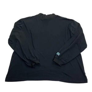 Vintage Reebok Rollkragenshirt schwarz ohne Etikett L/XL - Bild 1 von 10