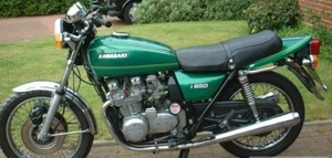1977 Kawasaki KZ650 Z650 B1 Complete Decals & Pin Striping Decal Set - GREEN - Picture 1 of 5