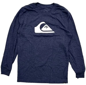 Quiksilver Kids' Boys' Youth Classic Logo Long Sleeve Tee T-Shirt in Medium - Picture 1 of 1