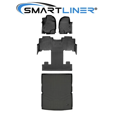 SMARTLINER Custom Fit Floor Mats 2018-2025 Expedition Max | 2018-2024 Navigator - Imagem 1 de 4