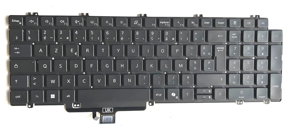 Dell Latitude 5550 French Backlit Keyboard - Image 1 of 1