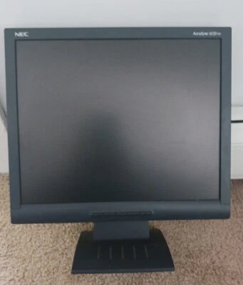 NEC LCD72V AccuSync 14" LCD Monitor Computer Desktop Office Panel - Image 1 of 4