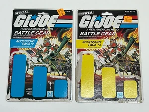 1983 1984 Hasbro Vintage GI Joe ARAH Battle Gear Accessory Pack Uncut Card Back - Picture 1 of 4
