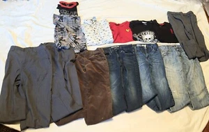 boys 8 multi color pant and shirts good condition (8) - Picture 1 of 1
