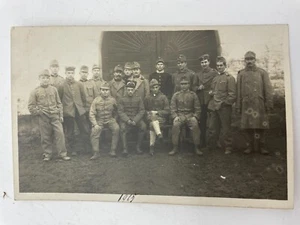 WWI German and Hungarian Soldiers RPPC Postcard Hussar Uniform - Picture 1 of 2