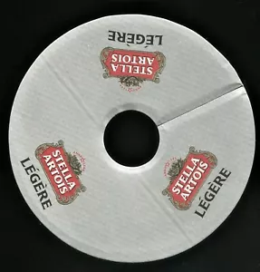 STELLA ARTOIS LÉGÈRE Gruppe von 12 TROPFHALSBÄNDERN / COLLIERS GICHTTEN MATTEN UNTERSETZER - Bild 1 von 5