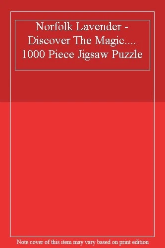 Norfolk Lavender - Discover The Magic.... 1000 Piece Jigsaw Puzzle - Image 1 of 1