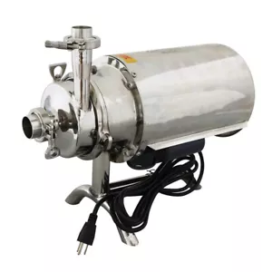 Food Grade Centrifugal Pump Sanitary Beverage Flow Rate 3T/h impeller pump - Picture 1 of 12