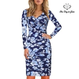 Zanzea Floral Long Sleeve Dress Size S - Picture 1 of 2