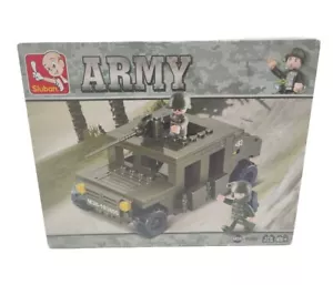 Construction Game Army Series Armored Vehicle M38-B0297 Building Compatible - Picture 1 of 5