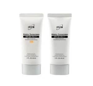 Atomy Sunscreen Sun Cream SPF 50+ PA+++ 60ml * 2ea White Begie High protection  - Picture 1 of 7