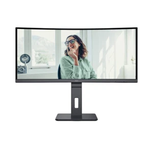 AOC CU34P3CV 34" 3440 x 1440 pixels UltraWide Quad HD LED Black Computer Monitor - Picture 1 of 9