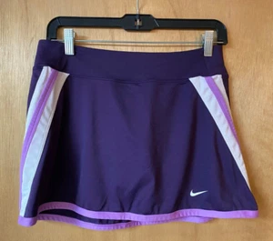 Nike Tennis Skort Skirt Youth Girls Purple Stretch Dri-Fit - Size XL - Picture 1 of 3