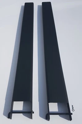 1 Paar 220cm, 2200mm Gabelverlängerung für Stapler Frontlader Zinkenverlängerung - Bild 1 von 3