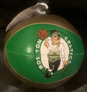 BOSTON CELTICS NBA 4" SOFTEE BASKETBALL SOFT PLAY TOY 2009 RARE NEW with TAGS - Picture 1 of 4