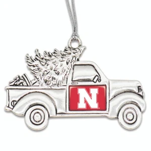 43491 From the Heart Vintage Truck Team Logo Ornamento Nebraska - Imagen 1 de 2