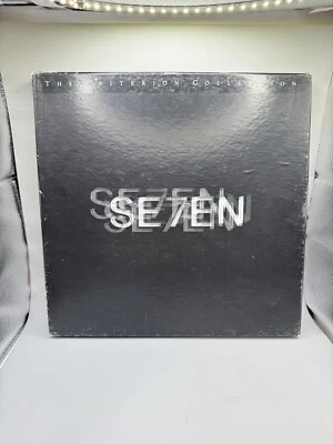 Seven Laserdisc Criterion Collection box set laser disc Se7en 4 discs - Image 1 of 4
