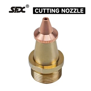 5Pcs Cutting Nozzles 1.6mm Copper Tips for SFX Handheld Laser Welding Machine - Picture 1 of 5