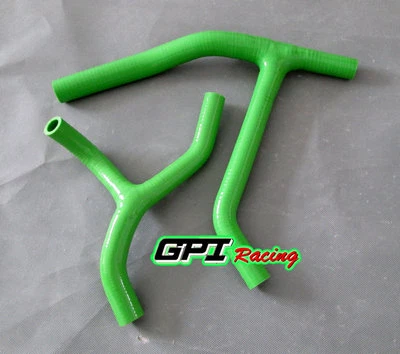 Radiator Silicone Y hose FOR KAWASAKI KXF450 KX450F KX 450 F 2006-2008 06 07 08 Foto 1 de 3