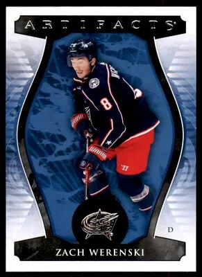 2023-24 Upper Deck Artifacts Zach Werenski Columbus Blue Jackets #68 - Image 1 of 2
