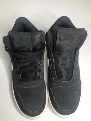 Women's NIKE Court Borough Black Mid Sneakers 844906-010 Size 6 US/36.5 EU - Image 1 of 4