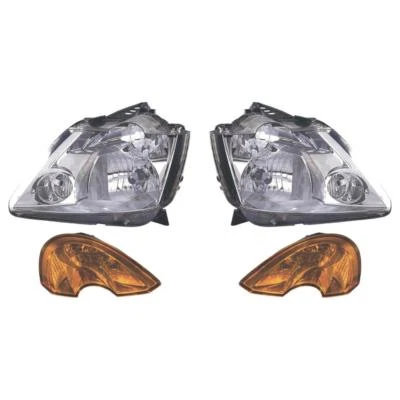 Halogen Scheinwerfer Set für Renault MODUS F/JP0_ 09.04- mit Blinker 56989809 - Bild 1 von 3