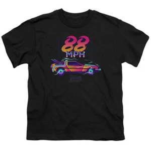 BACK TO THE FUTURE 88 MPH Licensed Kids Boys Girls Graphic Tee Shirt SM-XL - Picture 1 of 2