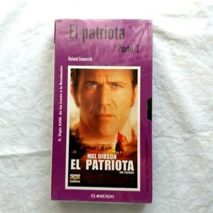 The Patriot Part 1 And 2 VHS Tape Movie Mel Gibson The World Roland Emmerich - Picture 1 of 6