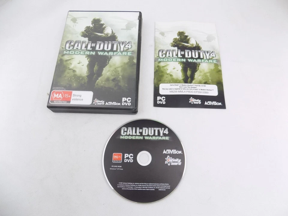 Mint Disc PC Call of Duty 4 Modern Warfare - image 1 of 1