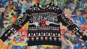 Deathwish Coffee Weihnachtspullover Größe L - Bild 1 von 3