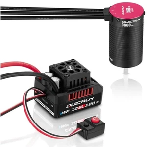 Hobbywing Qr10bl120 G2 Esc Combo With 3660Sl G2 Motor 3150Kv Waterproof Power - Picture 1 of 1