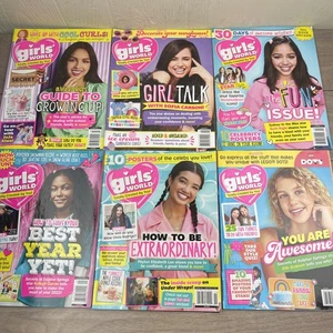 Girls World Magazines Lot Of 6 Teen Celebrity Style Olivia Rodrigo Sofia Carson - Picture 1 of 22