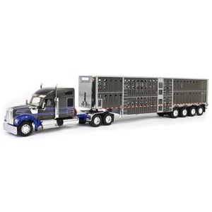 First Gear DCP 1/64 Kenworth W990 Wilson Silverstar Livestock Trailer 60-1897 - Picture 1 of 5