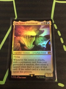 MTG Magic The Gathering Sin, Spira’s Punishment Foil FIN Rare Final Fantasy - Picture 1 of 1