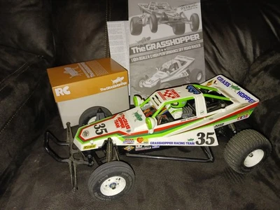 Tamiya 1/10 Grasshopper 2WD Off Road RC Buggy Assembled w/ Motor & ESC  - Image 1 of 4