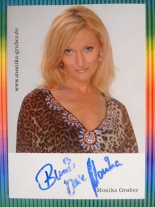 Monika Gruber, Autogrammkarte - Bild 1 von 1