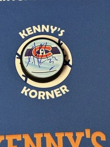 Canadien Legend, Hall Of Gamer, Patrick Roy Autographed Canadian Retro Puck - Picture 1 of 2