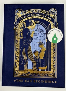 A Series of Unfortunate Events-The Bad Beginning-Lemony Snicket-Deluxe Ed Signed - Bild 1 von 4