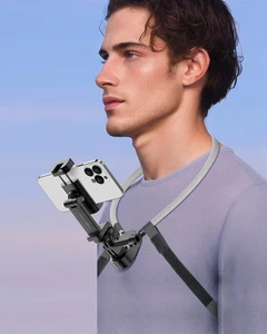 Neck Holder for Recording - POV/Vlog Holder, Hands Selfie Neck Mount Chest Vi... - Picture 1 of 9