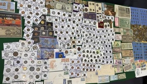 700+ Coin/Stamp/Note~Silver Mercury/Indian/VDB/Buffalo/IKE/JFK/Proof/USA & World - Picture 1 of 24