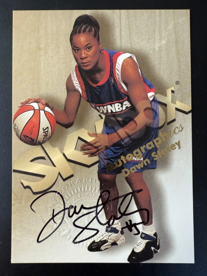 1999 SKYBOX WNBA AUTOGRAPHICS DAWN STALEY AUTOGRAPH AUTO - Image 1 of 3