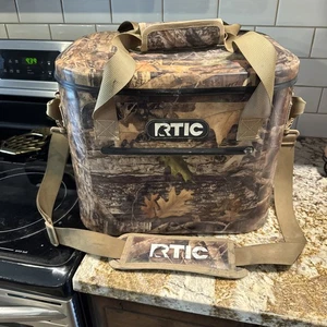 RTIC Soft Pack Camo Can Cooler Camo - Picture 1 of 5