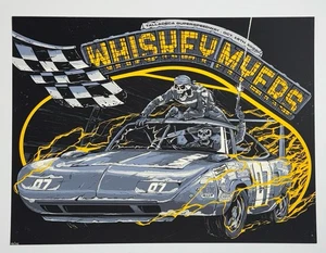 Póster Whiskey Myers Talladega Speedway 18/10/25 Edición Oficial Show Serigrafía #’d - Imagen 1 de 13