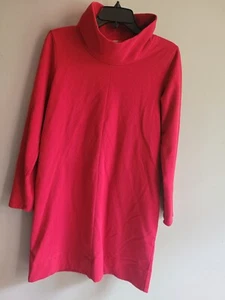Pure Jill rotes Kleid mit Stehkragen Größe - S - Bild 1 von 5