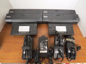 + Lot of 4 Dell Docking Station EPort Plus PRO2X with power supply - Picture 1 of 3
