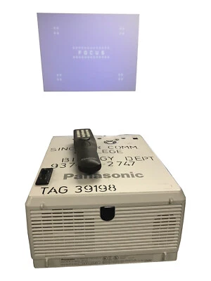 Vintage Panasonic PT-L5 LCD Digital Projector With Remote Operating Works - Image 1 of 4