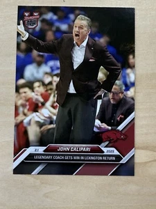 2024 MLB Topps NOW 58  BOWMAN U JOHN CALIPARI ARKANSAS RAZORBACKS COACH IN HAND - Picture 1 of 2